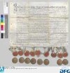 Hans Christoph Kohler, Ratsherr und Kapitän zu Nürnberg, leistet vor Johann Christoph Tucher und Albrecht Pömer, beide des inneren Rats, als hierzu Delegierten, Abbitte wegen der gegen den Nürnberger Rat ausgestoßenen Beleidigungen und Drohungen und gelobt endlich, sich künftighin aller gefährlicher Umtriebe und des Redens und Schreibens wider den Rat zu enthalten. - Bürgen: Georg Seyfried Koler, des inneren Rats, als Bruder, dann Hanns Christoph Scheurl, Veit Engelhard Holzschuher, Paulus Haller, Hans Adam Schlüsselfelder und Sigmund Held, des größeren Rats, als Schwiegervater und Schwäger, Jakob Starckh, Assessor am Stadtgericht und Heinrich Roggenbach, Pfleger zu Gräfenberg.