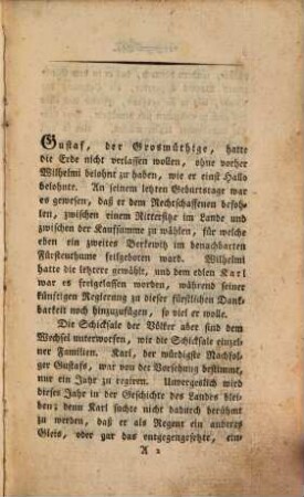 Hallo der Zweite, 1