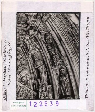 Wien, Stephansdom: Bischofstor