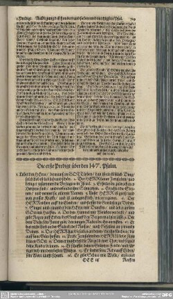 Die Predigten über den hundert und sieben und viertzigsten Psalm