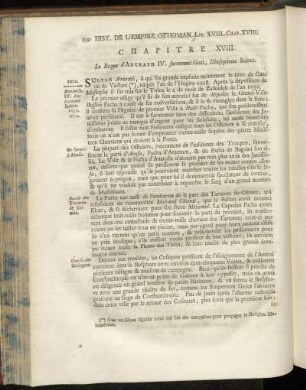 Chapitre XVIII. Le Regne d´Amurath IV. surnommé Gazi, Dixseptieme Sultan.