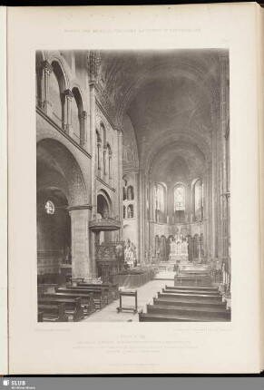 Koeln a. Rh., Gross St. Martin, Benedictinerschottenabteikirche, Langhaus und Chor
