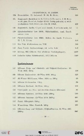 Speisezimmer (Nr. 145-189)