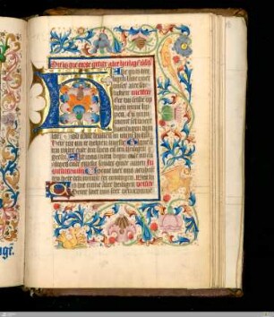 Initiale: Blumen
