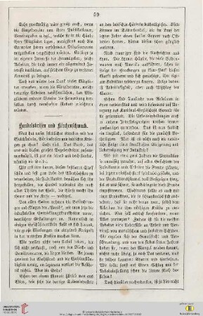 1: Handelskrisen und Kirchenschmuck