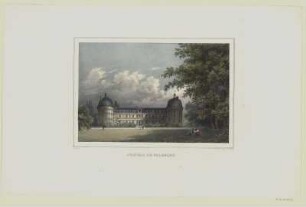 Ansicht des Schloss Valençay, Lithographie, um 1800 : Chateau de Valençay / Drahn del.. Litho. : de C. Motte. - [S.l., um 1800?]. - 1 Kunstbl. : Lithographie ; 25 x 16 cm