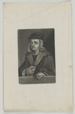 Bildnis des Hieronimus Ebner