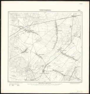 Meßtischblatt 2412 : Schlichtingsheim, 1894 : Schlichtingsheim. - Aufn. 1892. - 1:25000. - [Berlin]: Reichsamt für Landesaufnahme, 1894. - 1 Kt.