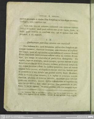 §. II. Quibusnam partibus constet res rustica?