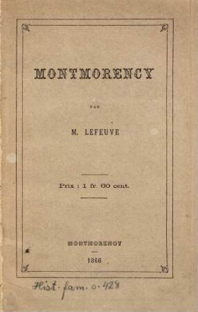 Montmorency