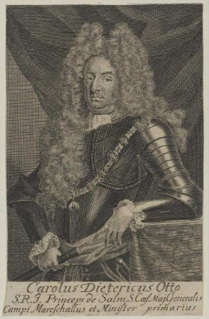 Bildnis des Carolus Dietericus Otto de Salm