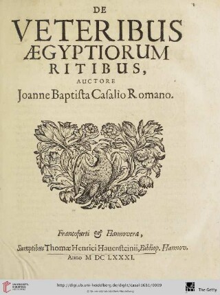 Eminentiß & Reverendiss. Domino, dn. julio mazzarino s.r.e. cardinali amplissimo.