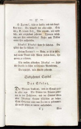 Siebzehntes Capitel Das Skelet.