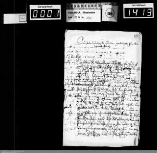 . 1689: Dezember 1689