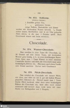 Chocolade
