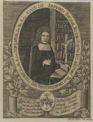 Bildnis des Iohannes Theodorus Freien