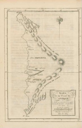 Mapa de la Prov. de Antique