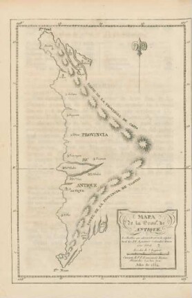 Mapa de la Prov. de Antique