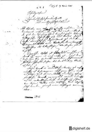 6: Brief von Friedrich Nicolai an Johann Wilhelm Ludwig Gleim