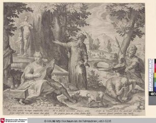 [Die Buhlerin an der Fontaine sitzend, ...]