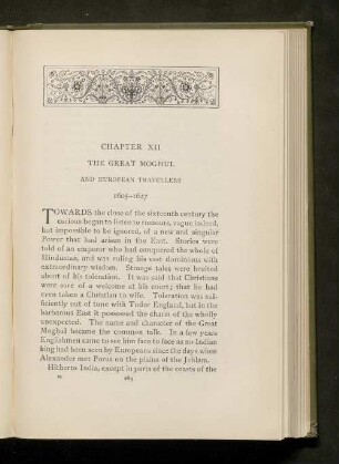 Chapter XII The great moghul