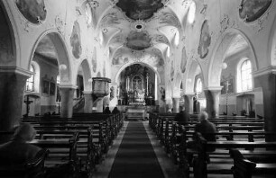 Hochsal: Alte Hotzenkirche, Innenansicht