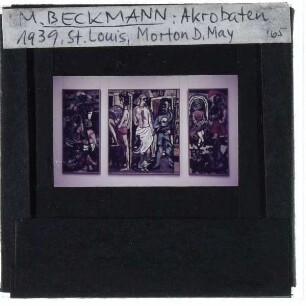 Beckmann, Akrobaten (Triptychon)