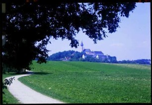 Andechs: Kloster Andechs, Gesamtansicht