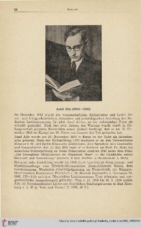 18: Josef Alfs (1910 - 1943)