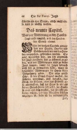Das neunte Kapitel.