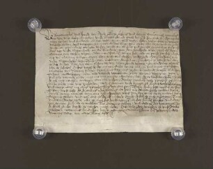 Regest Hoppe. 1573 Dez. 21. Hausrentenverkauf in Haus in der "Buwstrate" an die Dechen der Jungfrauen im Beginenhause.