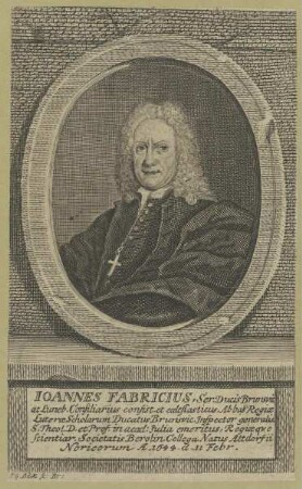 Bildnis des Ioannes Fabricius
