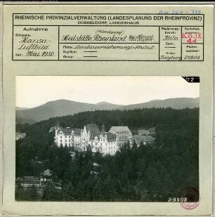 Honnef, Hohenhonnef, Heilstätte Rheinland