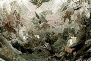 Gottvater, Christus, Heilige und Engel