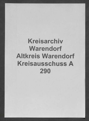 Aufbringung der Kreisabgaben, Spez.