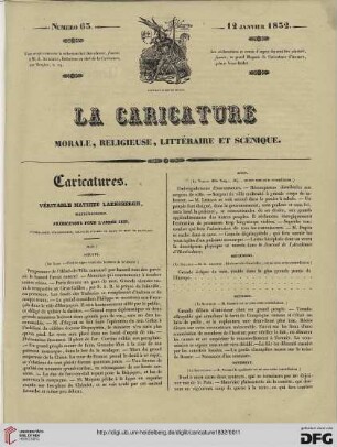 Numéro 63 (12 Janvier 1832)