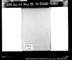 Die Hausiererkonzessionen für Einwohner aus Aurich: Ferdinand Denquiere, Photograph