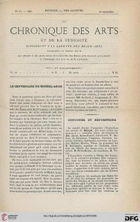 No. 31 (25 septembre)