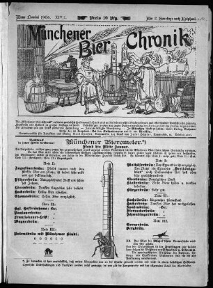 Münchener Bier-Chronik, 1905