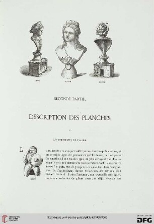 […] Seconde partie: Description des planches