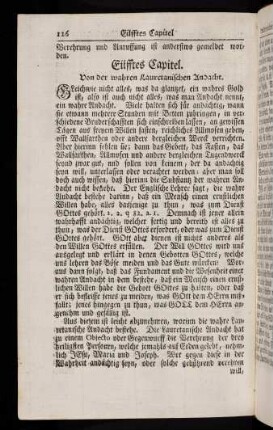126-141, Eilfftes Capitel
