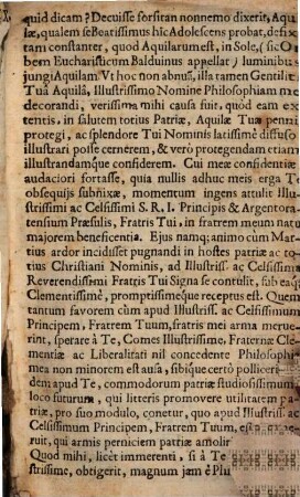 Dispvtatio Philosophica, De Ente Creato Et Increato