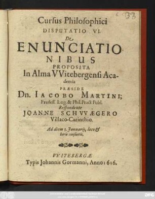 6: De Enunciationibus