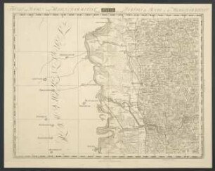 Theil von Baden und Hessen-Darmstadt (Mannheim) [Topographisch-militairische Charte von Teutschland]