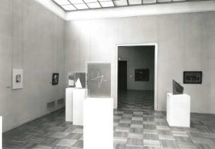 Hermann Glöckner : Dresden, Albertinum. Gemäldegalerie Neue Meister, Hermann Glöckner. Raumaufnahme