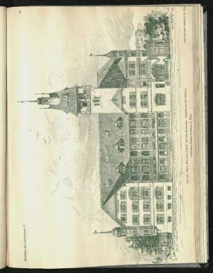 Das neue Hôtel "Erzherzog Johann" auf dem Semmering. (Ansicht von der Ostseite.) Architekten: Fellner & Helmer.