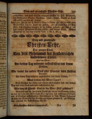 297-311, Drey und zwantzigste Christen-Lehr, [...]