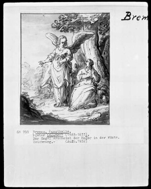 Der Engel erscheint der Hagar in der Wüste
