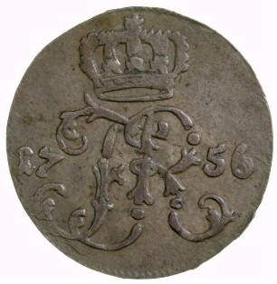 Münze, Groschen, 1756