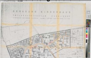 Kinderhaus (Münster) Bebauungsplan Nordwestschleife 1970 1 : 1000 149 x 113 Pause Tiefbauamt der Stadt Münster Regierung Münster Nr. 34069